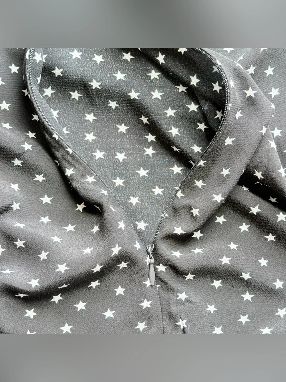 Calvin Klein Black Star-Print Dress size XS